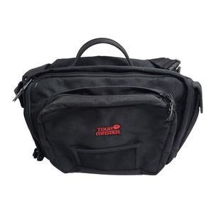Tour Master Motorcycle Black Large Duffle Bag w/ Rain Cover